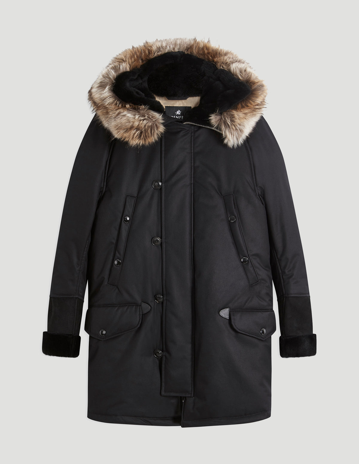 Load image into Gallery viewer, Labrador Grenfell Cloth Black